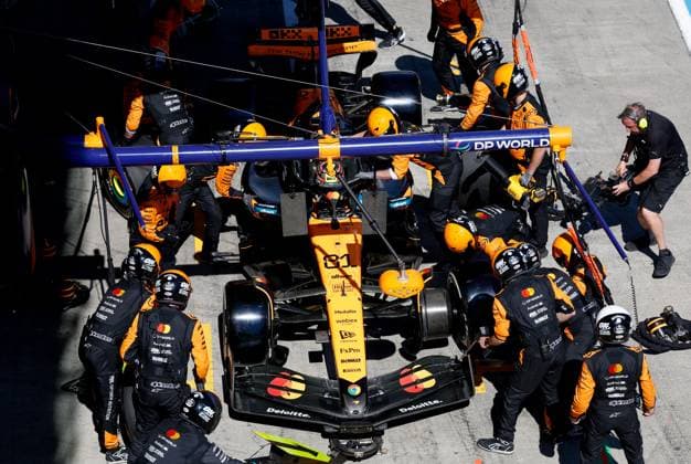 81 Oscar Piastri AUS, McLaren F1 Team , F1 Grand Prix of Austria at Red Bull Ring on June 29, 2025 in Spielberg, Austria Photo by HOCH ZWEI Spielberg Austria