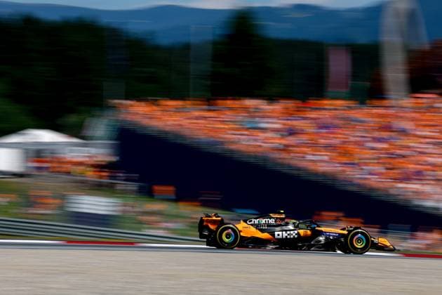 4 Lando Norris GBR, McLaren F1 Team , F1 Grand Prix of Austria at Red Bull Ring on June 29, 2025 in Spielberg, Austria Photo by HOCH ZWEI Spielberg Austria