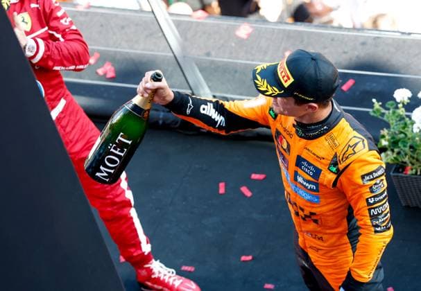 4 Lando Norris GBR, McLaren F1 Team , F1 Grand Prix of Austria at Red Bull Ring on June 29, 2025 in Spielberg, Austria Photo by HOCH ZWEI Spielberg Austria