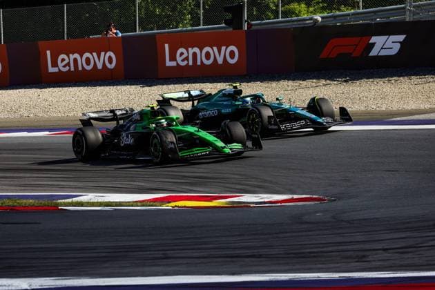 F1 - AUSTRIAN GRAND PRIX 2025 05 BORTOLETO Gabriel (bra), Stake F1 Team Kick C45, 14 ALONSO Fernando (spa), Aston Martin F1 Team AMR24, action during the Formula 1 MSC Cruises Austrian Grand Prix 2025, 11th round of the 2025 FIA Formula One World Championship, WM, Weltmeisterschaft from June 27 to 29, 2025 on the Red Bull Ring, in Spielberg, Austria - SpielbergAustria Copyright: xFLORENTxGOODENx