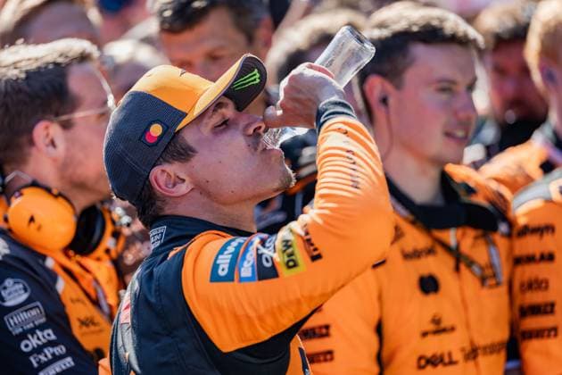 FORMULA 1 - GP of Austria 2025 SPIELBERG,AUSTRIA,29.JUN.25 - MOTORSPORTS, FORMULA 1 - Grand Prix of Austria, Red Bull Ring. Image shows Lando Norris (GBR McLaren).  GEPAxpictures xMatthiasxTrinkl