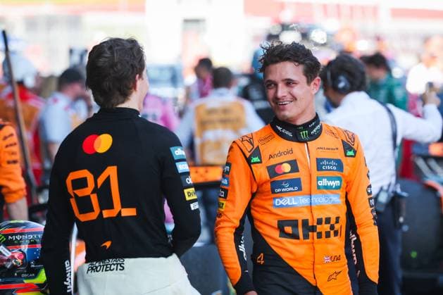 81 Oscar Piastri AUS, McLaren F1 Team , 4 Lando Norris GBR, McLaren F1 Team , F1 Grand Prix of Austria at Red Bull Ring on June 29, 2025 in Spielberg, Austria Photo by HOCH ZWEI Spielberg Austria
