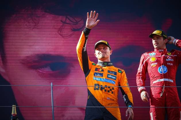 04 Lando Norris, (GRB) McLaren Mercedes MCL39, during the Austrian GP, Spielberg 26-29 June 2025, Red Bull Ring Formula 1 World Championship, WM, Weltmeisterschaft 2025.  Copyright: xFedericoxBasile IPAxSportx xipa-agency.netx xx IPA_59673063 IPA_Agency_IPA59673063
