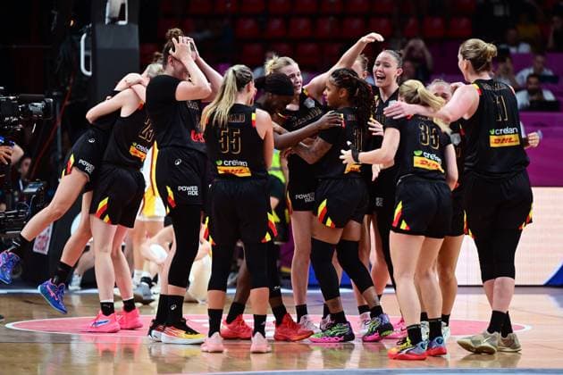 Spain v Belgium - FIBA Women s EuroBasket 2025 Final ATHENS, GREECE - JUNE 29 : during the final match between Spain and Belgium at the FIBA Women s EuroBasket 2025 on June 29, 2025 in Athens, Greece, 29 06 2025 Athens Greece  Copyright: xPeterxDexVoechtx