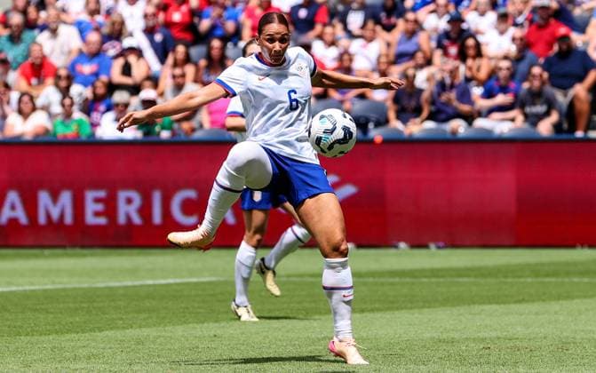Women s International Friendly, Länderspiel, Nationalmannschaft TQL Stadium, Ohio 29 6 2025 United States vs Republic of Ireland USA s Lynn Biyendolo Lynn Biyendolo 29 6 2025  Copyright: x INPHO RyanxByrnex RB3_6347