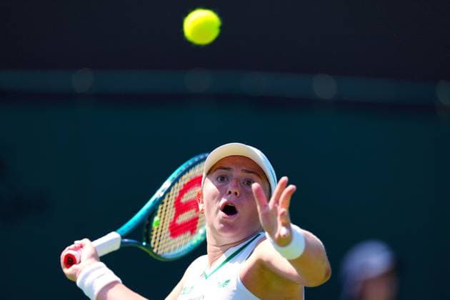 Jelena Ostapenko during her first round match Wimbledon Tennis Championships, Day 1, The All England Lawn Tennis and Croquet Club, London, UK - 30 Jun 2025London The All England Lawn Tennis and United Kingdom  Copyright: xJavierxGarcia Shutterstockx 15378843t