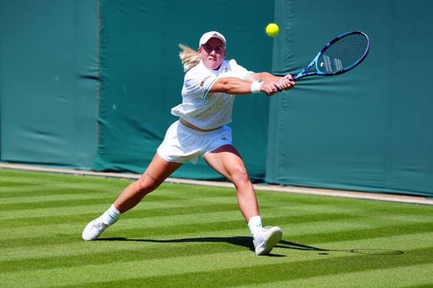 Sonay Kartal during her first round match Wimbledon Tennis Championships, Day 1, The All England Lawn Tennis and Croquet Club, London, UK - 30 Jun 2025London The All England Lawn Tennis and United Kingdom  Copyright: xJavierxGarcia Shutterstockx 15378843ad