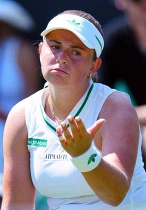 Jelena Ostapenko gestures during her first round match Wimbledon Tennis Championships, Day 1, The All England Lawn Tennis and Croquet Club, London, UK - 30 Jun 2025London The All England Lawn Tennis and United Kingdom  Copyright: xJavierxGarcia Shutterstockx 15378843ae