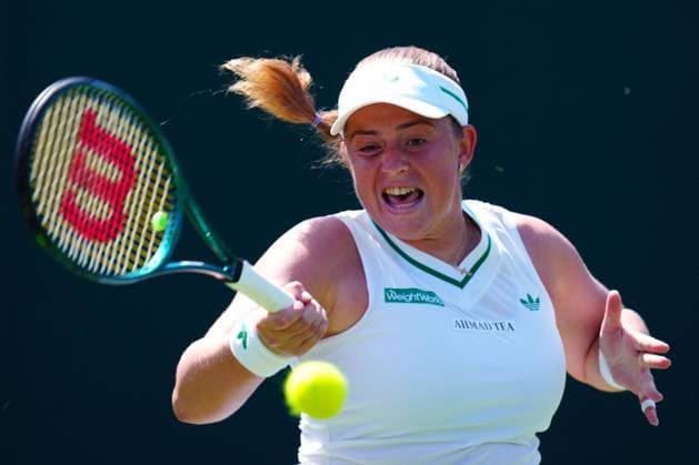 Jelena Ostapenko during her first round match Wimbledon Tennis Championships, Day 1, The All England Lawn Tennis and Croquet Club, London, UK - 30 Jun 2025London The All England Lawn Tennis and United Kingdom  Copyright: xJavierxGarcia Shutterstockx 15378843ag