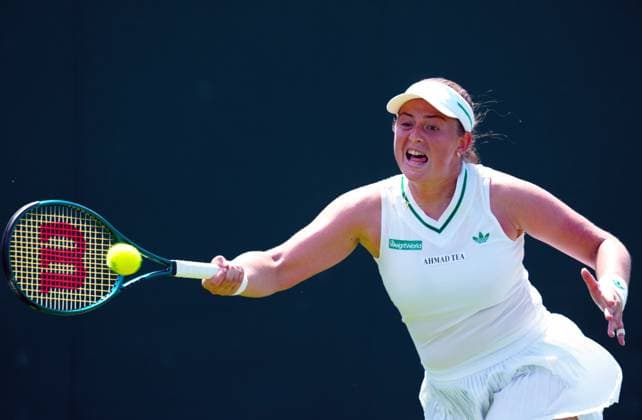 Jelena Ostapenko during her first round match Wimbledon Tennis Championships, Day 1, The All England Lawn Tennis and Croquet Club, London, UK - 30 Jun 2025London The All England Lawn Tennis and United Kingdom  Copyright: xJavierxGarcia Shutterstockx 15378843bq