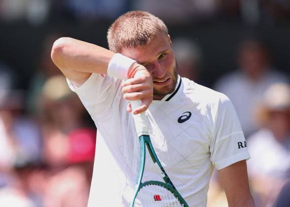 Leandro Riedi SUI Tennis Wimbledon 2025 Grand Slam ITF ATP WTA AELTC London Great Britain June 30, 2025 Copyright: xJuergenxHasenkopfx