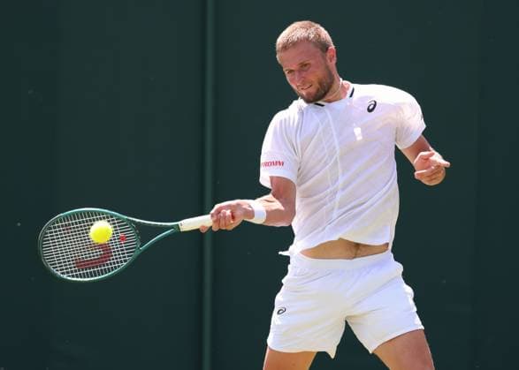 Leandro Riedi SUI Tennis Wimbledon 2025 Grand Slam ITF ATP WTA AELTC London Great Britain June 30, 2025 Copyright: xJuergenxHasenkopfx