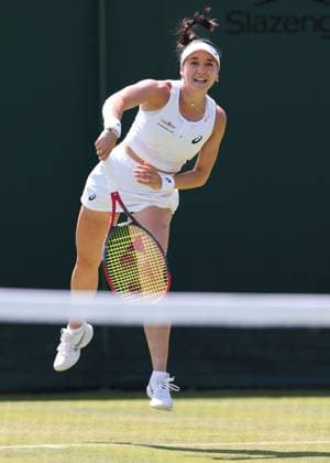 Eva Lys GER , Women Singles, Ladies Singles Tennis Wimbledon 2025 Grand Slam ITF ATP WTA AELTC London Great Britain 30 June 2025 Copyright: xJuergenxHasenkopfx
