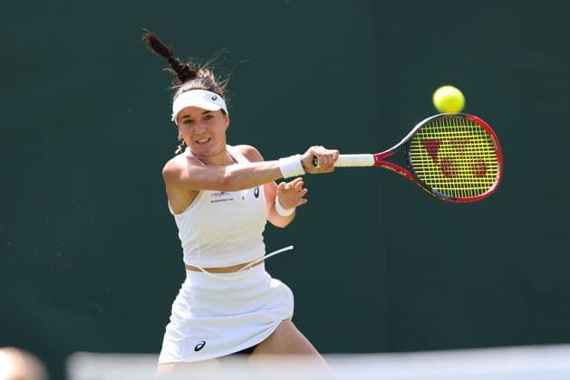 Eva Lys GER , Women Singles, Ladies Singles Tennis Wimbledon 2025 Grand Slam ITF ATP WTA AELTC London Great Britain 30 June 2025 Copyright: xJuergenxHasenkopfx