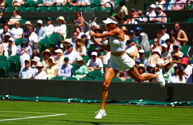 Aryna Sabalenka during her first round match Wimbledon Tennis Championships, Day 1, The All England Lawn Tennis and Croquet Club, London, UK - 30 Jun 2025London The All England Lawn Tennis and United Kingdom  Copyright: xJamesxMarsh Shutterstockx 15378842ca