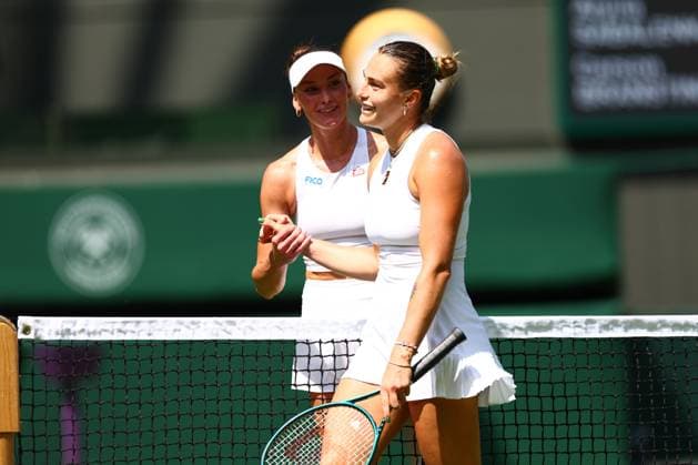 Aryna Sabalenka wins first round match against Carson Branstine Wimbledon Tennis Championships, Day 1, The All England Lawn Tennis and Croquet Club, London, UK - 30 Jun 2025London The All England Lawn Tennis and United Kingdom  Copyright: xJamesxMarsh Shutterstockx 15378842cn
