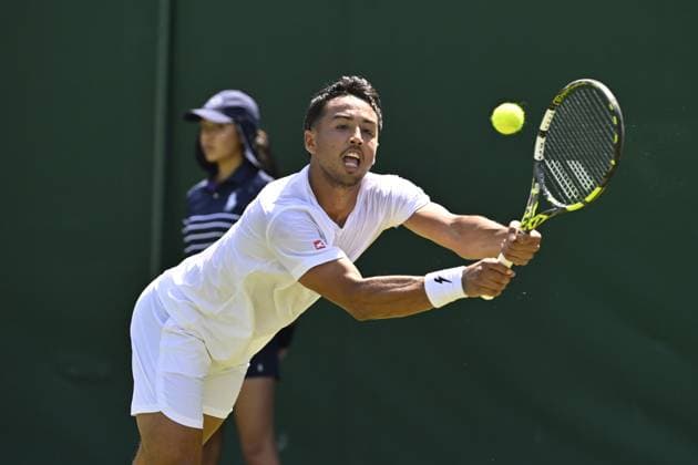 Tennis : Wimbledon -2025 - ITF - Tennis - Wimbledon - ITF - Hugo Dellien - Bolivie GB  Copyright: xChryslenexCaillaudx xPznewsx