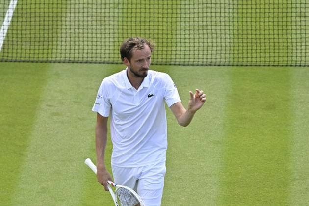 Tennis : Wimbledon -2025 - ITF - Tennis - Wimbledon - ITF - Medvedev - Russie GB  Copyright: xChryslenexCaillaudx xPznewsx