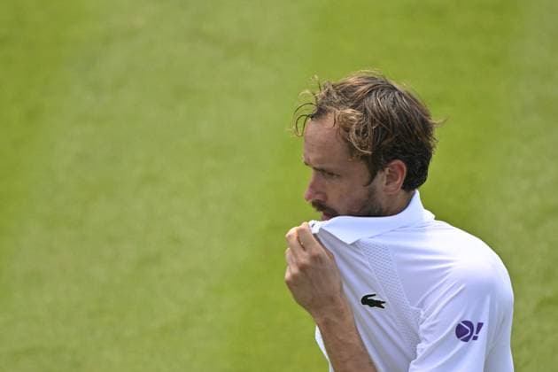 Tennis : Wimbledon -2025 - ITF - Tennis - Wimbledon - ITF - Medvedev - Russie GB  Copyright: xChryslenexCaillaudx xPznewsx