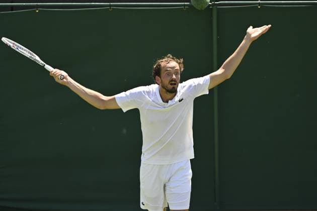 Tennis : Wimbledon -2025 - ITF - Tennis - Wimbledon - ITF - Medvedev - Russie GB  Copyright: xChryslenexCaillaudx xPznewsx