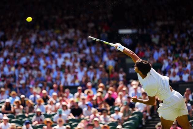 Carlos Alcaraz during his first round match Wimbledon Tennis Championships, Day 1, The All England Lawn Tennis and Croquet Club, London, UK - 30 Jun 2025London The All England Lawn Tennis and United Kingdom  Copyright: xJavierxGarcia Shutterstockx 15378843cr