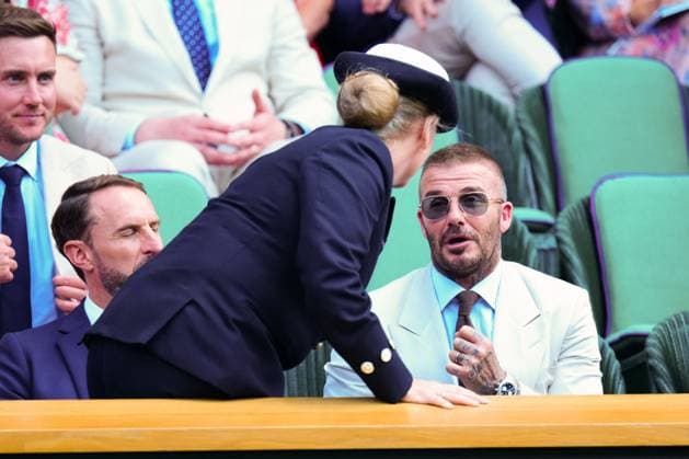 David Beckham in the Royal Box on Centre Court Wimbledon Tennis Championships, Day 1, The All England Lawn Tennis and Croquet Club, London, UK - 30 Jun 2025London The All England Lawn Tennis and United Kingdom  Copyright: xJavierxGarcia Shutterstockx 15378843dm