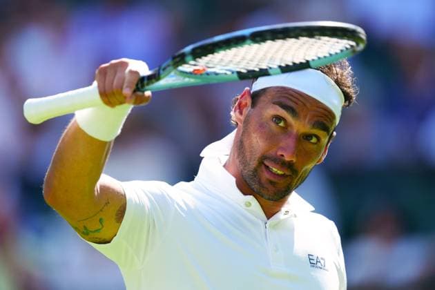 Fabio Fognini during his first round match Wimbledon Tennis Championships, Day 1, The All England Lawn Tennis and Croquet Club, London, UK - 30 Jun 2025London The All England Lawn Tennis and United Kingdom  Copyright: xJavierxGarcia Shutterstockx 15378843fd
