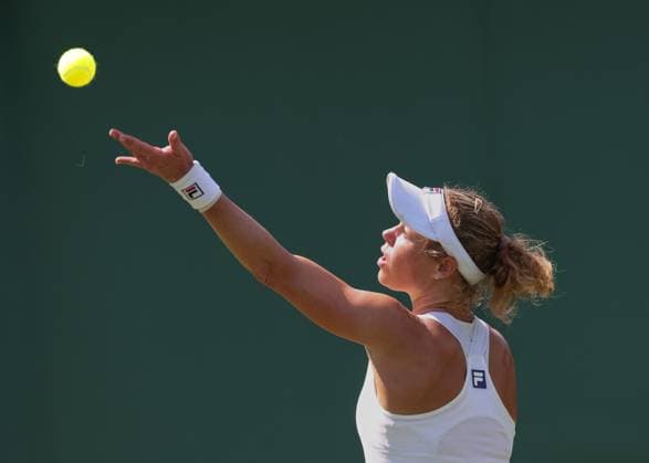 Laura Siegemund, Ladies Singles, Ladies Singles Tennis Wimbledon 2025 Grand Slam ITF ATP WTA AELTC London Great Britain 30 June 2025 Copyright: xJuergenxHasenkopfx