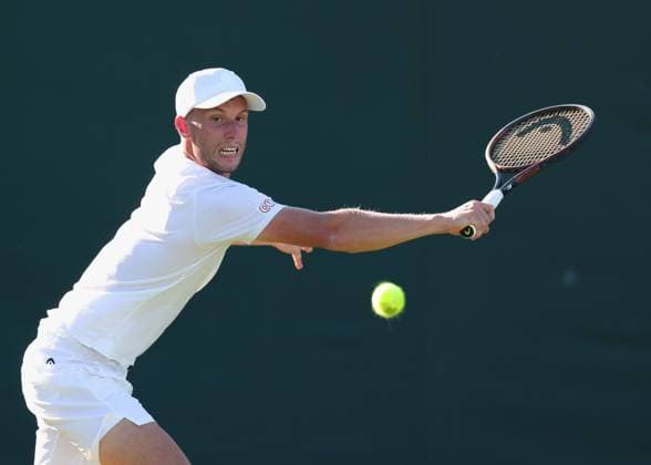 Filip Misolic AUT , Men Singles, Men s Singles Tennis Wimbledon 2025 Grand Slam ITF ATP WTA AELTC London Great Britain 30 June 2025 Copyright: xJuergenxHasenkopfx
