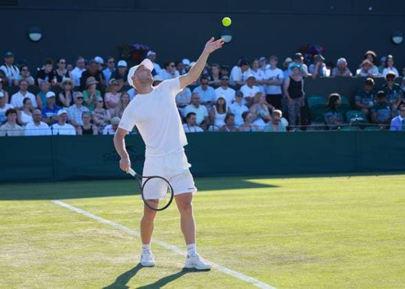 Filip Misolic AUT , Men Singles, Men s Singles Tennis Wimbledon 2025 Grand Slam ITF ATP WTA AELTC London Great Britain 30 June 2025 Copyright: xJuergenxHasenkopfx