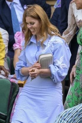 Wimbledon Tennis Championships - Day 1 LONDON, UNITED KINGDOM - JUNE 30: Princess Beatrice attends day one of The Championships Wimbledon 2025 at All England Lawn Tennis and Croquet Club on June 30, 2025 in London, United Kingdom. Ray Tang Anadolu London United Kingdom. Editorial use only. Please get in touch for any other usage.  Copyright: x2025xAnadoluxRayxTangx