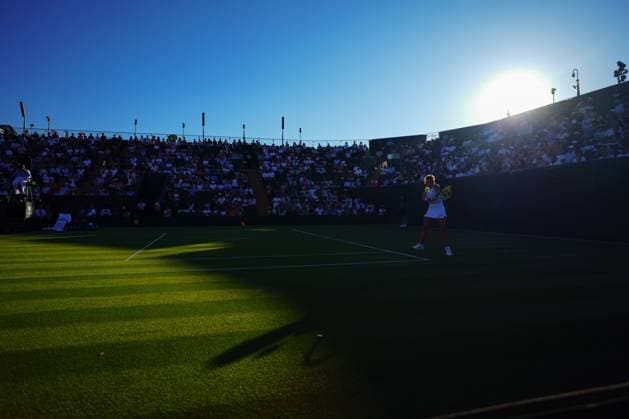 Jasmine Paolini during her first round match Wimbledon Tennis Championships, Day 1, The All England Lawn Tennis and Croquet Club, London, UK - 30 Jun 2025London The All England Lawn Tennis and United Kingdom  Copyright: xJavierxGarcia Shutterstockx 15378843ks