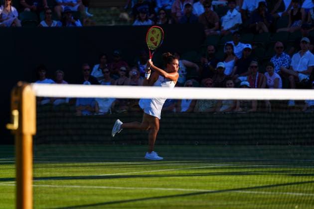 Jasmine Paolini during her first round match Wimbledon Tennis Championships, Day 1, The All England Lawn Tennis and Croquet Club, London, UK - 30 Jun 2025London The All England Lawn Tennis and United Kingdom  Copyright: xJavierxGarcia Shutterstockx 15378843kz