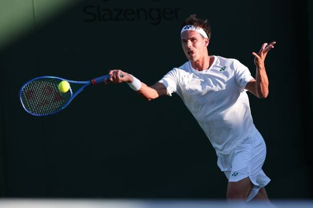 Daniel Altmaier GER , Men Singles, Men s Singles Tennis Wimbledon 2025 Grand Slam ITF ATP WTA AELTC London Great Britain 30 June 2025 Copyright: xJuergenxHasenkopfx