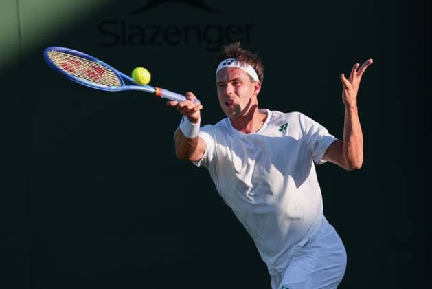 Daniel Altmaier GER , Men Singles, Men s Singles Tennis Wimbledon 2025 Grand Slam ITF ATP WTA AELTC London Great Britain 30 June 2025 Copyright: xJuergenxHasenkopfx