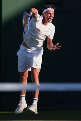 Daniel Altmaier GER , Men Singles, Men s Singles Tennis Wimbledon 2025 Grand Slam ITF ATP WTA AELTC London Great Britain 30 June 2025 Copyright: xJuergenxHasenkopfx