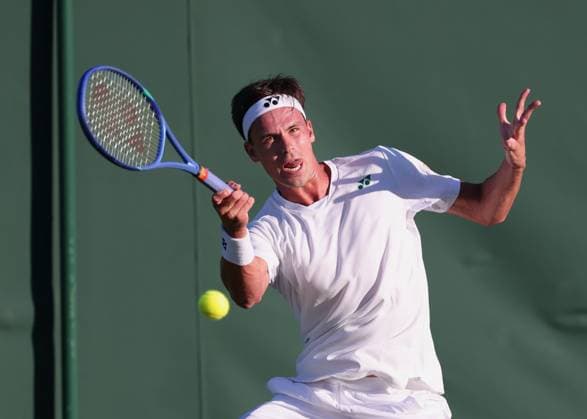 Daniel Altmaier GER , Men Singles, Men s Singles Tennis Wimbledon 2025 Grand Slam ITF ATP WTA AELTC London Great Britain 30 June 2025 Copyright: xJuergenxHasenkopfx