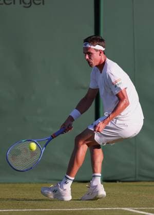 Daniel Altmaier GER , Men Singles, Men s Singles Tennis Wimbledon 2025 Grand Slam ITF ATP WTA AELTC London Great Britain 30 June 2025 Copyright: xJuergenxHasenkopfx