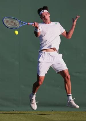 Daniel Altmaier GER , Men Singles, Men s Singles Tennis Wimbledon 2025 Grand Slam ITF ATP WTA AELTC London Great Britain 30 June 2025 Copyright: xJuergenxHasenkopfx