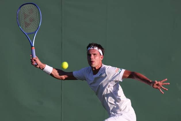 Daniel Altmaier GER , Men Singles, Men s Singles Tennis Wimbledon 2025 Grand Slam ITF ATP WTA AELTC London Great Britain 30 June 2025 Copyright: xJuergenxHasenkopfx
