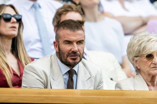 250630 Sir David Beckham during day 1 of Wimbledon on June 30, 2025 in London Photo Petter Arvidson BILDBYRAN kod PA PA1043 tennis wimbledon day 1 bbeng  Copyright: PETTERxARVIDSON BB250630PA079