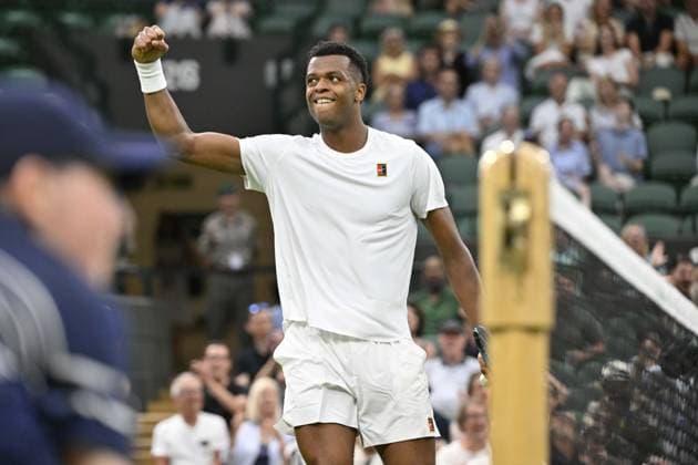 Tennis : Wimbledon -2025 - ITF - Tennis - Wimbledon - ITF - Giovanni Mpetshi Perricard - France GB  Copyright: xChryslenexCaillaudx xPznewsx
