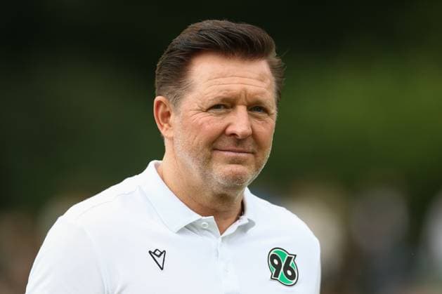 28 06 2025, xtgx, Soccer Test Match, HSC Hannover Hannover 96 emspor, v l Christian Titz Hannover, Trainer Portrait, Portraet, Einzelbild DFL DFB REGULATIONS PROHIBIT ANY USE OF PHOTOGRAPHS as IMAGE SEQUENCES and or QUASI VIDEO Hannover