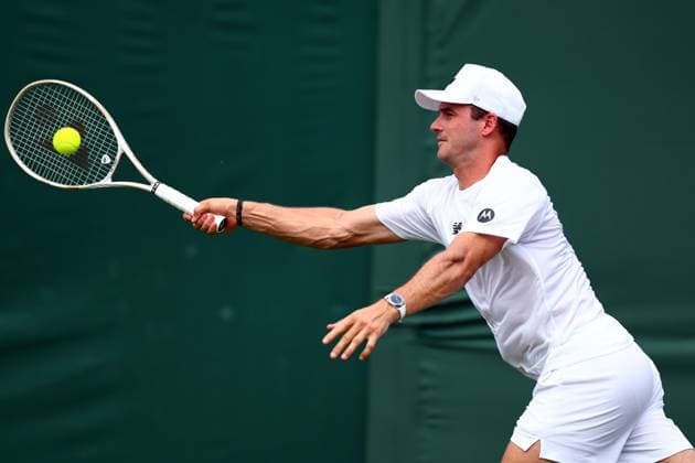 Tommy Paul during his first round match Wimbledon Tennis Championships, Day 2, The All England Lawn Tennis and Croquet Club, London, UK - 01 Jul 2025London The All England Lawn Tennis and United Kingdom  Copyright: xJamesxMarsh Shutterstockx 15380418m