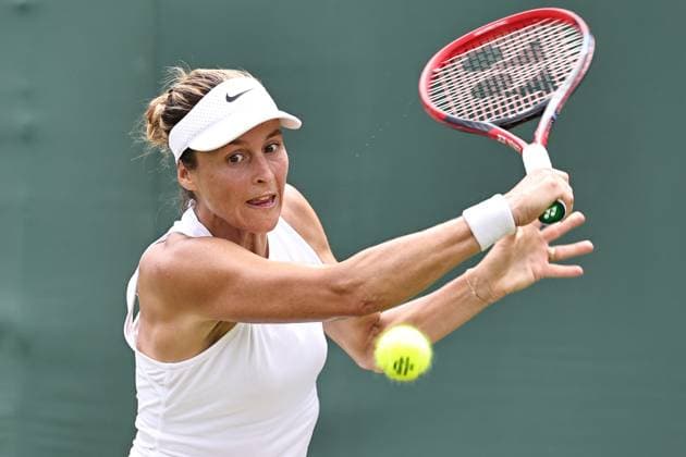 Tennis, Wimbledon, Day 2, Tatjana Maria - Katie Volynets