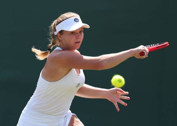 Veronika Erjavec SLO Tennis Wimbledon 2025 Grand Slam ITF ATP WTA AELTC London Great Britain 1 July 2025 Copyright: xJuergenxHasenkopfx