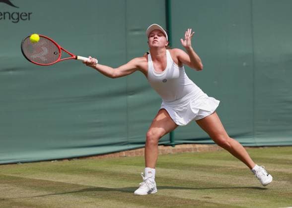 Veronika Erjavec SLO Tennis Wimbledon 2025 Grand Slam ITF ATP WTA AELTC London Great Britain 1 July 2025 Copyright: xJuergenxHasenkopfx