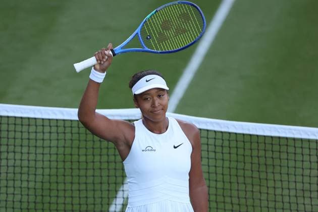 TENIS WIMBLEDON 2025 LONDYN 300625 N Z NAOMI OSAKA Z JAPONIA W TRAKCIE MECZU PIERWSZEJ RUNDY MARCIN CHOLEWINSKI NEWSPIX.PL TENNIS WIMBLEDON 2025 LONDON 30062025 NAOMI OSAKA OF JAPAN DURING THE MATCH IN THE FIRST ROUND NEWSPIX.PL --- newspix.pl 
