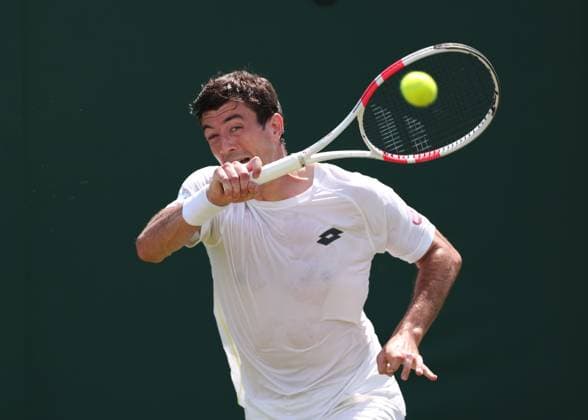Sebastian Ofner AUT Tennis Wimbledon 2025 Grand Slam ITF ATP WTA AELTC London Great Britain 1 July 2025 Copyright: xJuergenxHasenkopfx