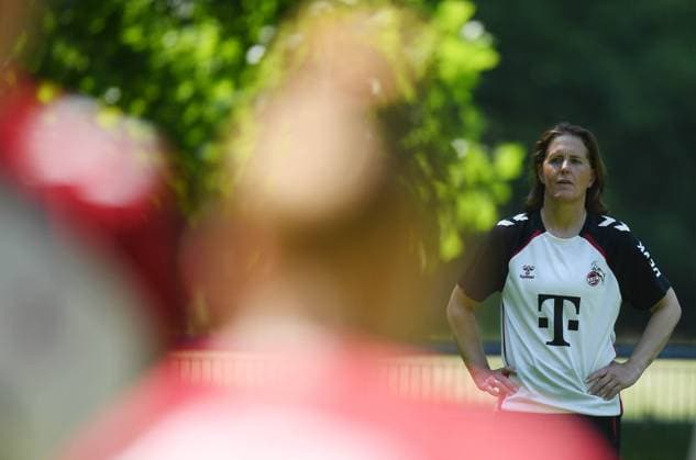 01 07 2025, xophax, Womens Soccer Bundesliga, 1 FC Koeln Season 2025 2026 Training start of FC Women Coach Britta Carlson Koeln